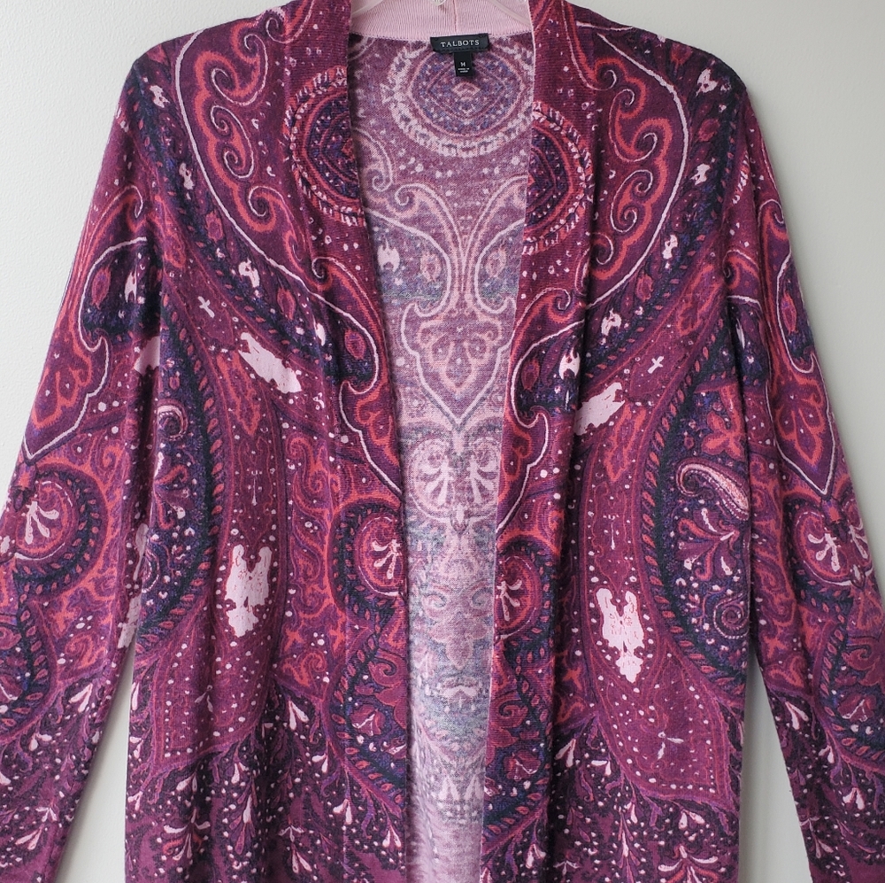 Talbots Open Front Sweater - image 3